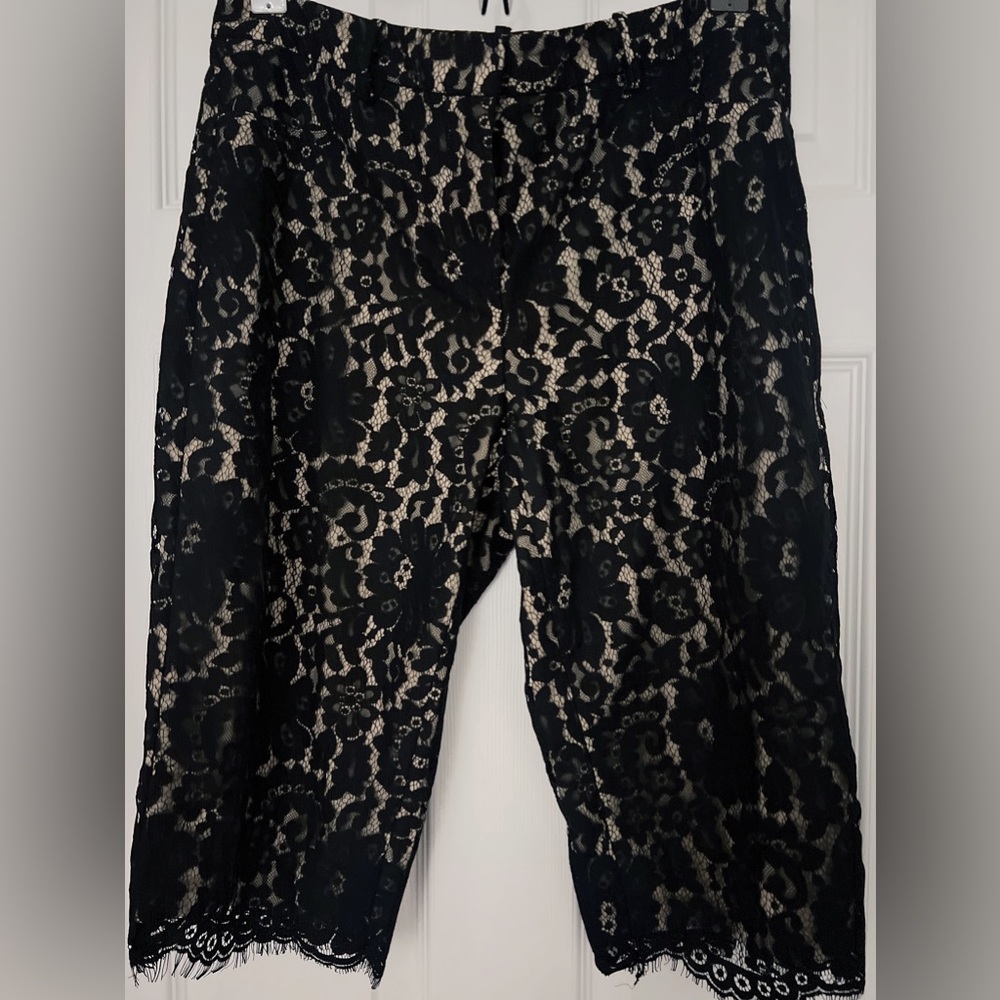 Zimmermann High Tide Lace Long Line Shorts